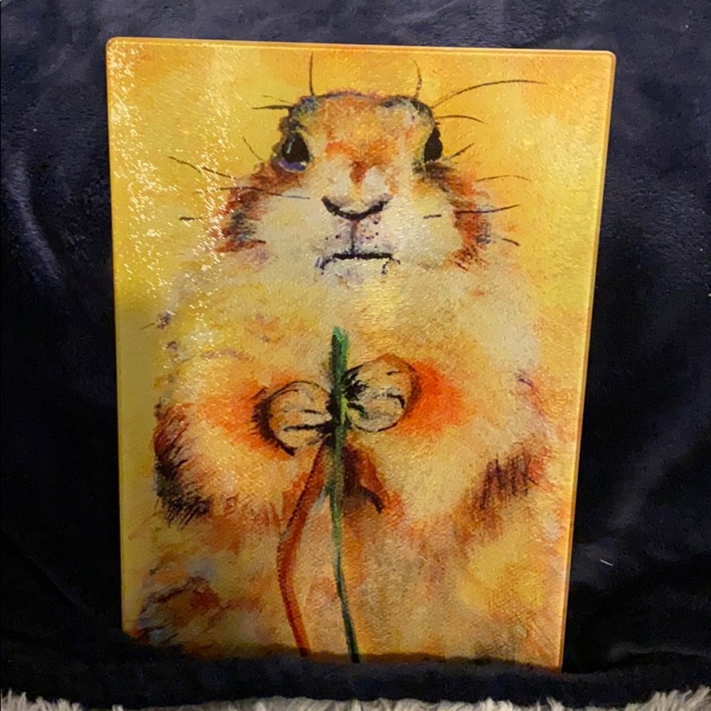 Hand painted cutting board